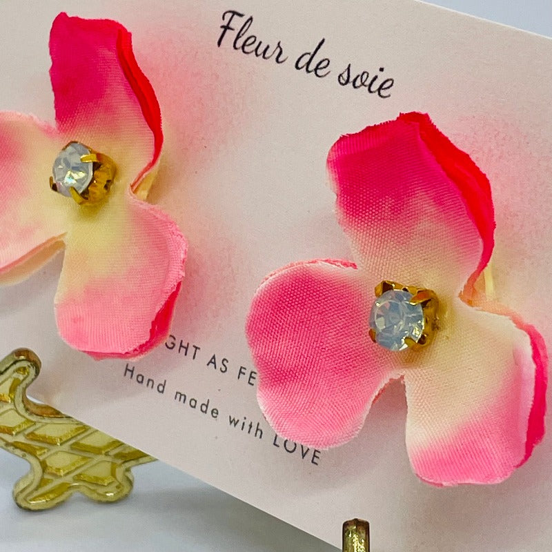 Best Flower Earrings. Airy light silky flower earrings. Best gifts for her. Best gifts for mum. Best anniversary gift for her. Best anniversary gift for wife. Best birthday gift for her. Best valentine’s gift for wife. Best Christmas gift for her. Best Christmas gift for teacher. Beautiful flower earrings. Comfortable earrings. Wedding earrings. Boho style earrings. Pink Flower Earrings