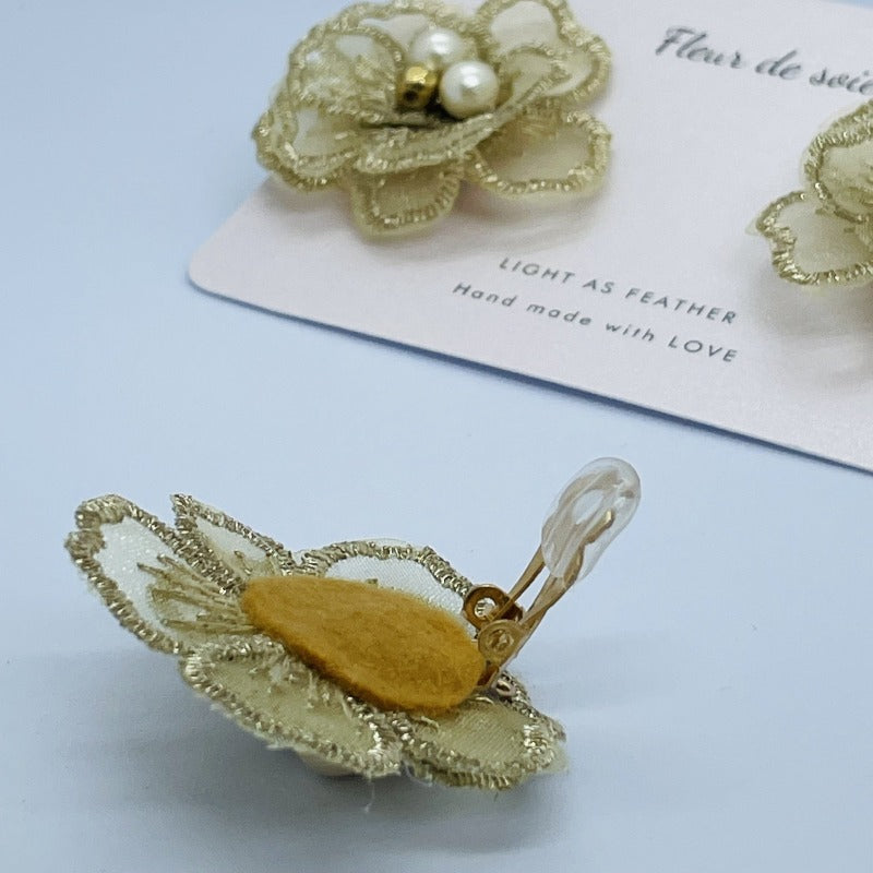 Beautiful Lace Flower earrings. Best gifts for her. Best gifts for mum. Best anniversary gift for her. Best anniversary gift for wife. Best birthday gift for her. Best valentine’s gift for wife. Best Christmas gift for her. Best Christmas gift for teacher. Flower earrings. Beautiful flower earrings. Comfortable earrings. Wedding earrings.